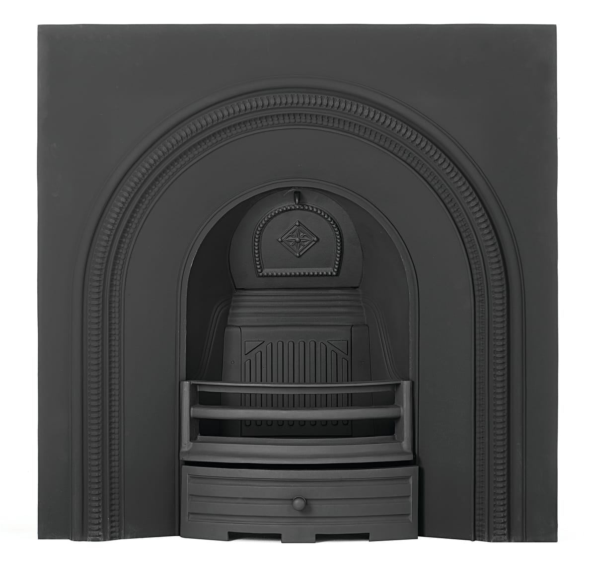 Carlisle Black Cast Iron Arched Insert