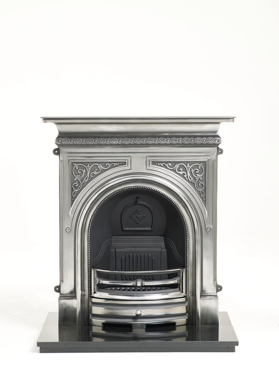 Greenock 36 Full Polished Cast Iron Combination