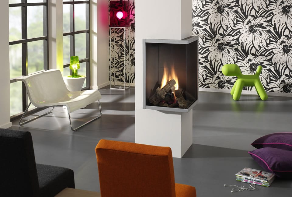 DRU Paco 2 Sided Balanced Flue Gas Fire