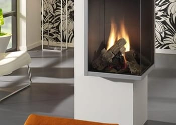 DRU Paco 2 Sided Balanced Flue Gas Fire