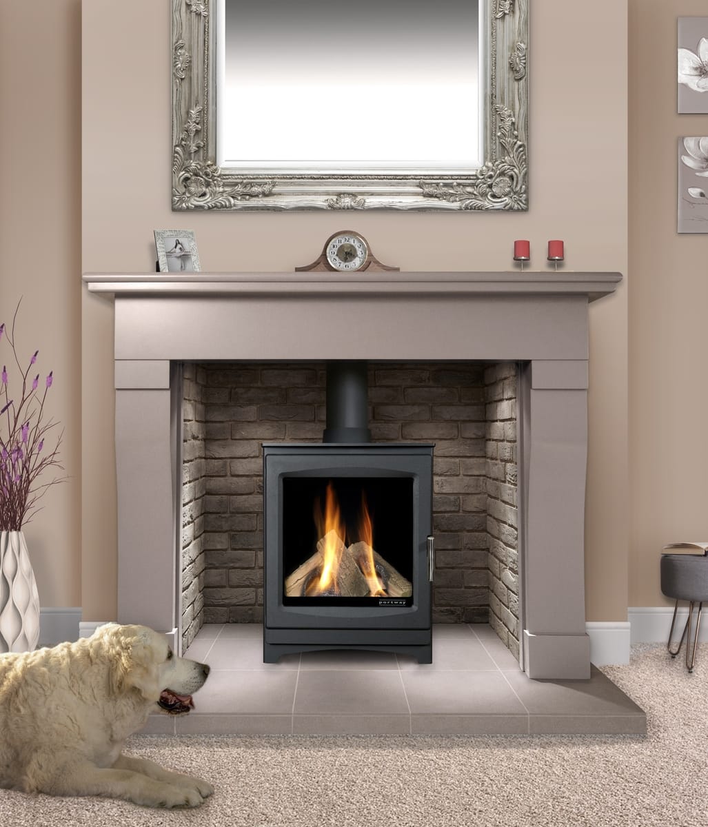 Portway Luxima Gas Enamel Front